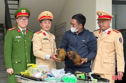 Người dân giao nộp 2 quả mìn, 1 khẩu súng K54 và 51 viên đạn