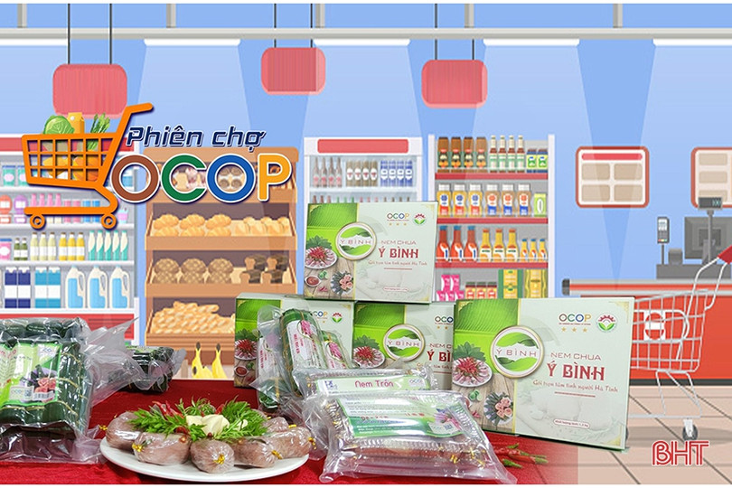 “Phiên chợ OCOP” - quảng bá sản phẩm đặc sản Hà Tĩnh trên nền tảng số