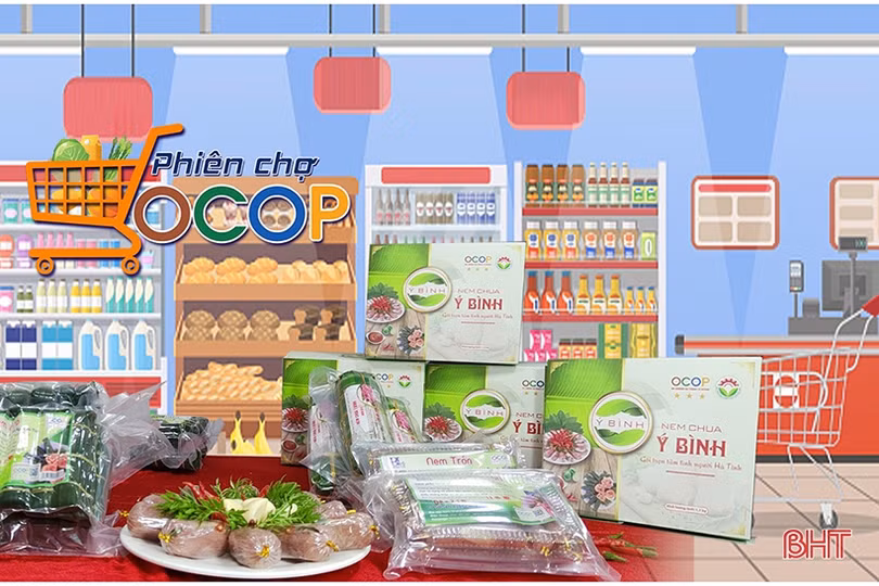 “Phiên chợ OCOP” - quảng bá sản phẩm đặc sản Hà Tĩnh trên nền tảng số