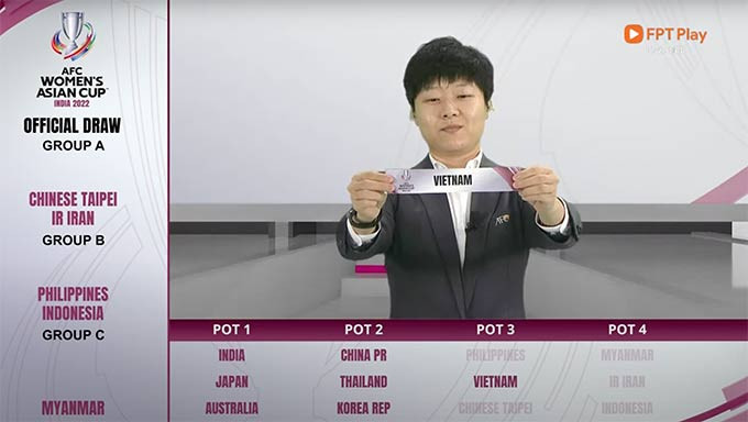ĐT nữ Việt Nam gặp khó trong giấc mơ dự World Cup vì cùng bảng Nhật Bản, Hàn Quốc
