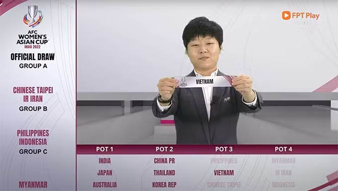 ĐT nữ Việt Nam gặp khó trong giấc mơ dự World Cup vì cùng bảng Nhật Bản, Hàn Quốc