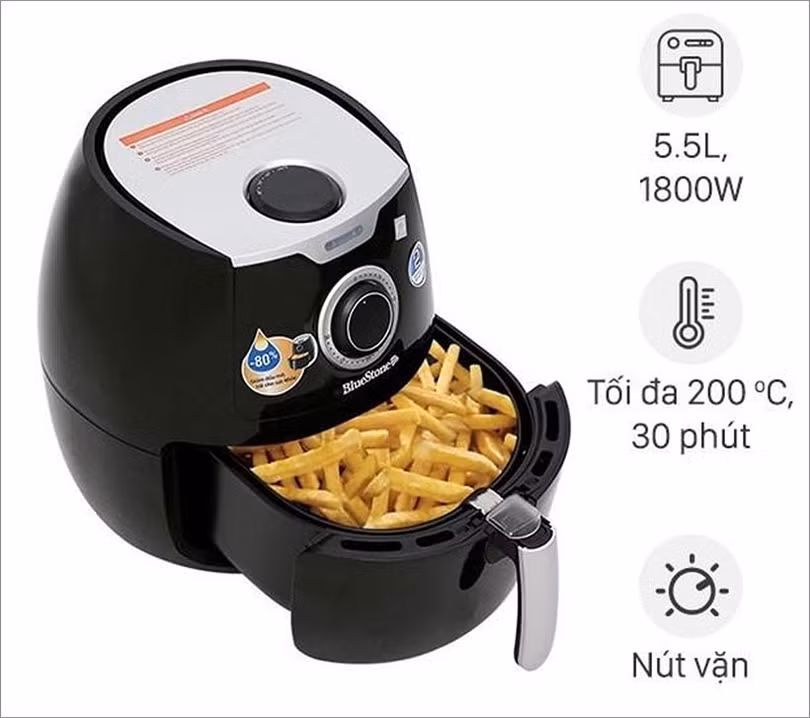 Top 5 loại nồi chiên không dầu tốt nhất trên thị trường hiện nay