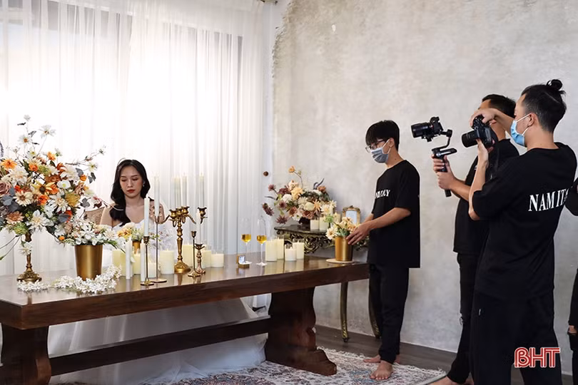 Các studio ở Hà Tĩnh bận rộn đơn hàng ảnh cưới