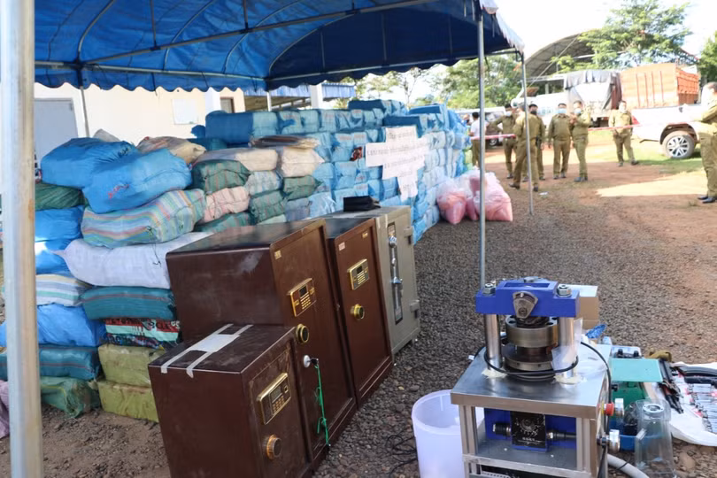 Nhiều tình tiết mới trong vụ thu giữ lô ma túy lớn nhất trong lịch sử Đông Nam Á ở Lào