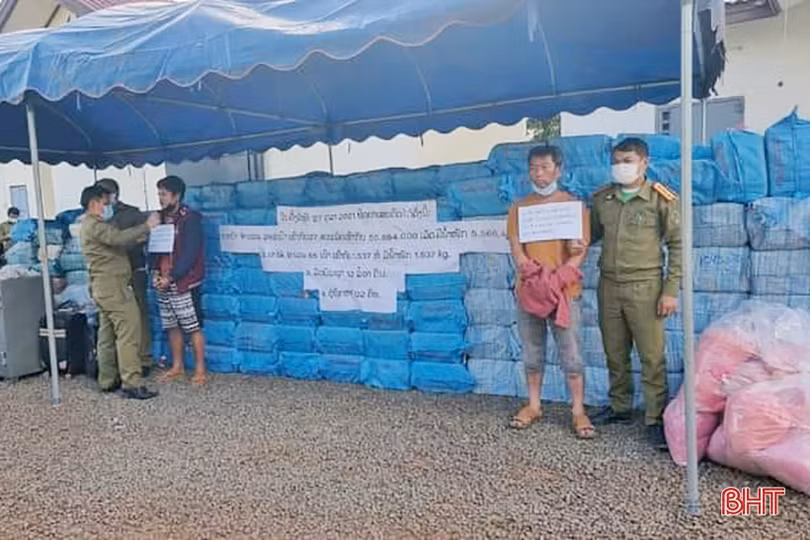 Lào phá vụ án vận chuyển 7 tấn ma túy, lớn nhất từ trước tới nay 