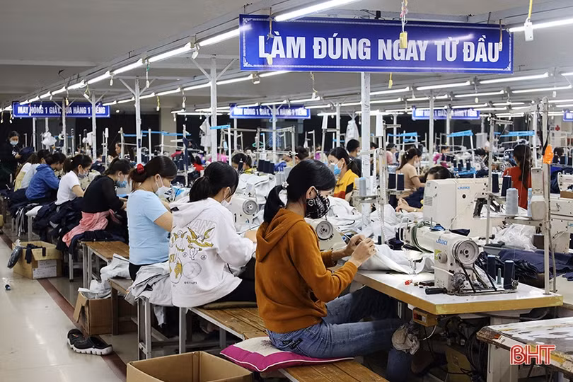 Đầu năm, doanh nghiệp may mặc Hà Tĩnh đã chốt đơn hàng đến cuối năm