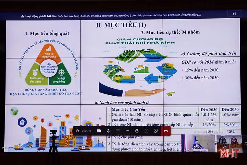 Tăng cường truyền thông chiến lược quốc gia về tăng trưởng xanh