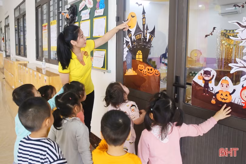 Lễ Halloween nhiều sắc màu của học sinh Hà Tĩnh