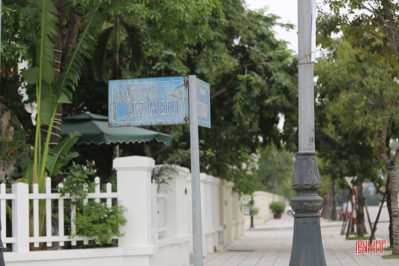 Nhiều biển báo giao thông ở TP Hà Tĩnh bị che khuất, “làm khó” người đi đường 