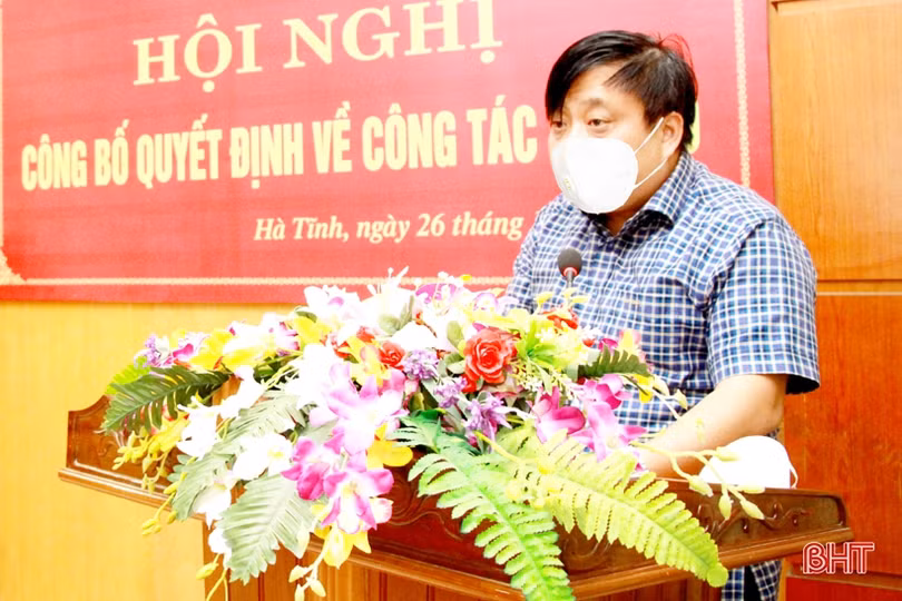 Bổ nhiệm Phó Chánh Văn phòng Đoàn ĐBQH, HĐND tỉnh Hà Tĩnh