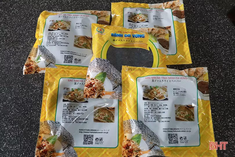 Hiện thực hóa giấc mơ đưa bánh đa vừng OCOP của Hà Tĩnh xuất ngoại