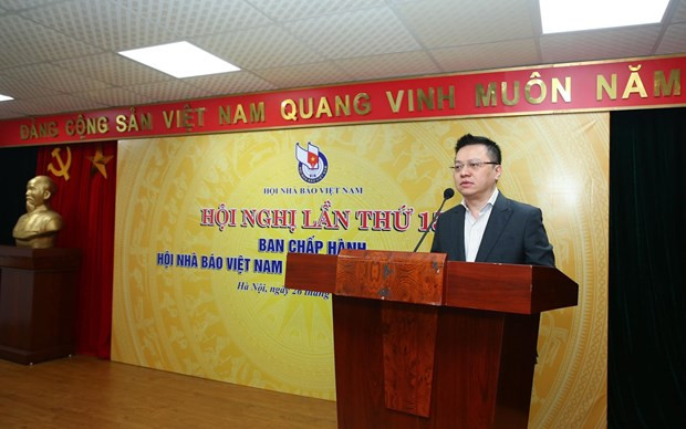 Nhà báo Lê Quốc Minh giữ chức Chủ tịch Hội Nhà báo Việt Nam hình ảnh 1 Nhà báo Lê Quốc Minh giữ chức Chủ tịch Hội Nhà báo Việt Nam