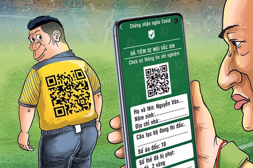 Cầu thủ có thẻ mới được vào sân