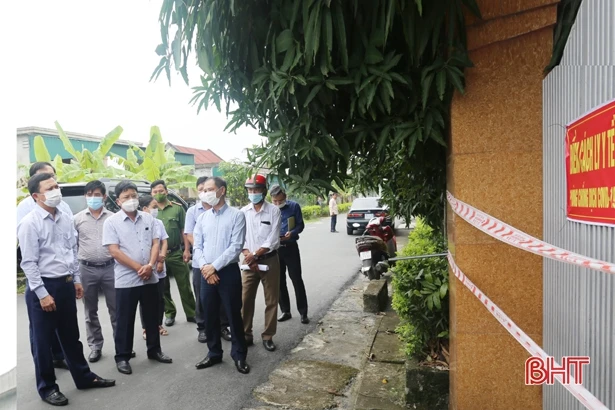 Hà Tĩnh giám sát chặt việc cách ly, theo dõi sức khỏe tại nhà để kiểm soát dịch trong trạng thái mới