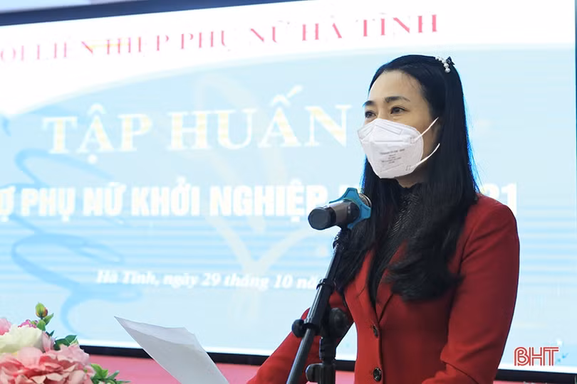 Hỗ trợ khởi nghiệp cho phụ nữ Hà Tĩnh từ chương trình OCOP