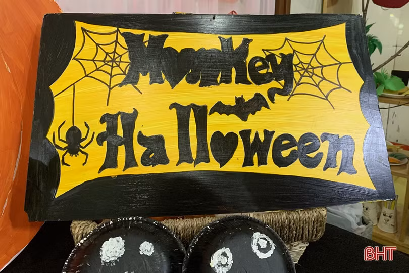 Vui lễ hội Halloween cùng các bé Trường Mầm non Trung Kiên