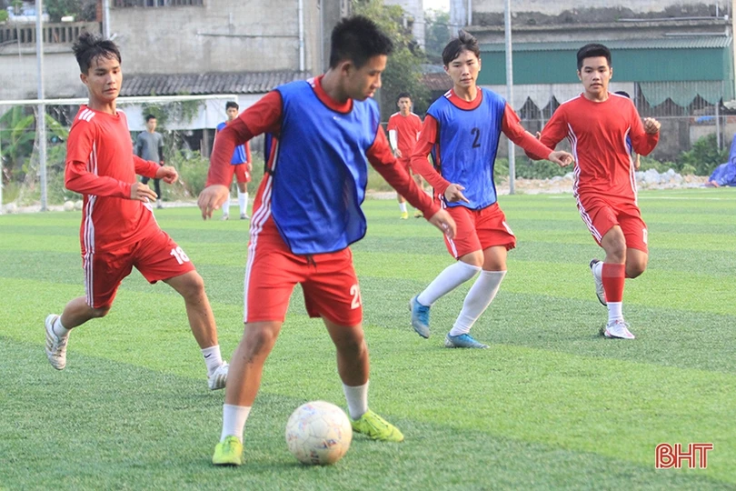 Bóng đá trẻ Hà Tĩnh hướng tới giải thiếu niên - nhi đồng toàn quốc