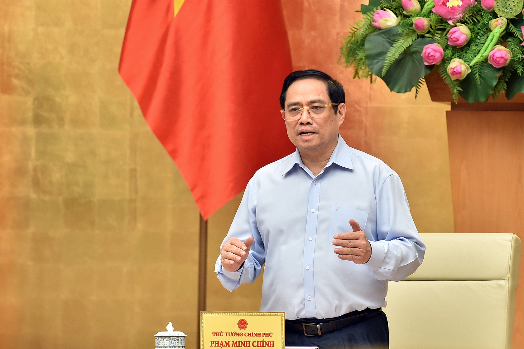 Thủ tướng Phạm Minh Chính: Dành tất cả những gì tốt nhất cho TP Hồ Chí Minh chống dịch