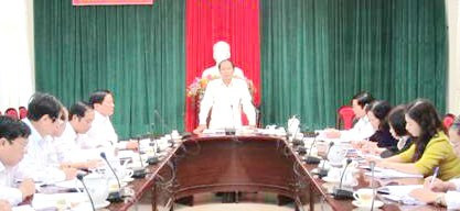 Phó Chủ tịch UBND tỉnh Nguyễn Thiện đề nghị Sở GD-ĐT tiếp thu các ý kiến góp ý để tiếp tục hoàn thiện đề án