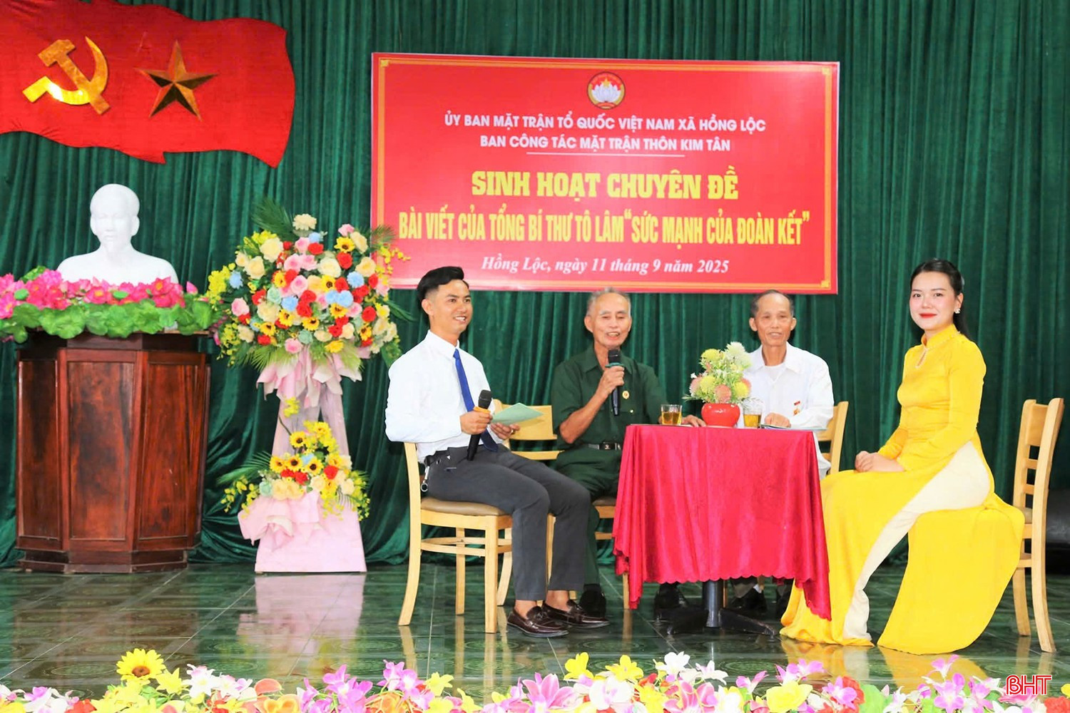 Các buổi sinh hoạt chuyên đề đã tạo thành đợt sinh hoạt chính trị, tư tưởng sâu rộng. bqbht_br_1.jpg