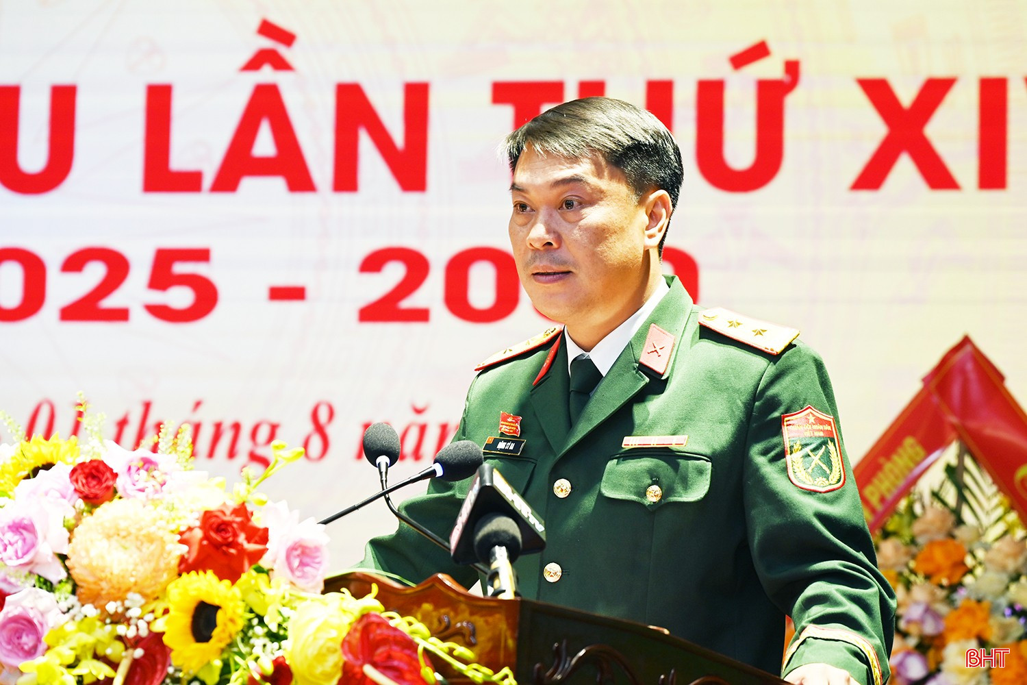 Tại đại hội, các đại biểu đã phát huy dân chủ, trí tuệ tham luận đưa ra nhiều giải pháp thực hiện nhiệm vụ quân sự, quốc phòng nhiệm kỳ tới. bqbht_br_3.jpg