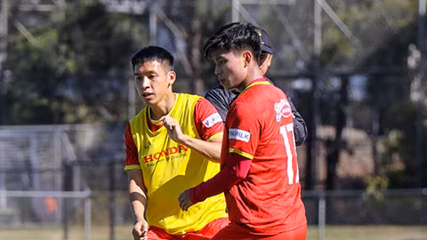 HLV Park Hang Seo làm điều chưa từng có trong buổi tập của ĐT Việt Nam ở Australia