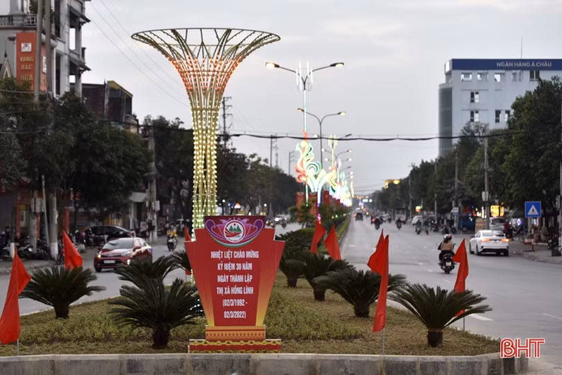 Thị xã Hồng Lĩnh vững bước vươn tới đô thị loại III