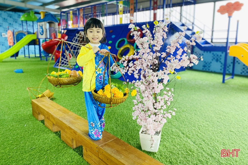 Bé Mầm non Trí Đức rộn ràng đón Xuân Nhâm Dần