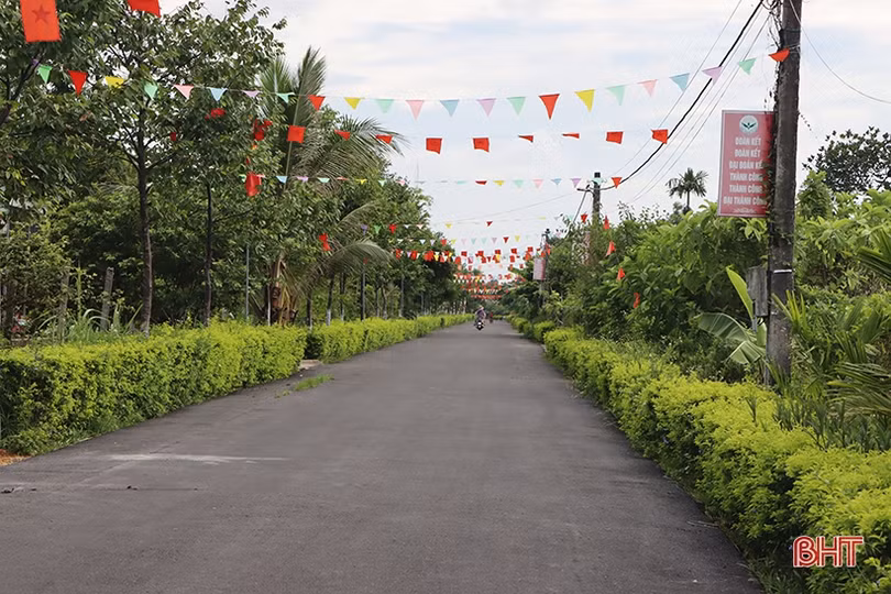 “Quả ngọt” huyện nông thôn mới trên quê hương Tổng Bí thư Hà Huy Tập