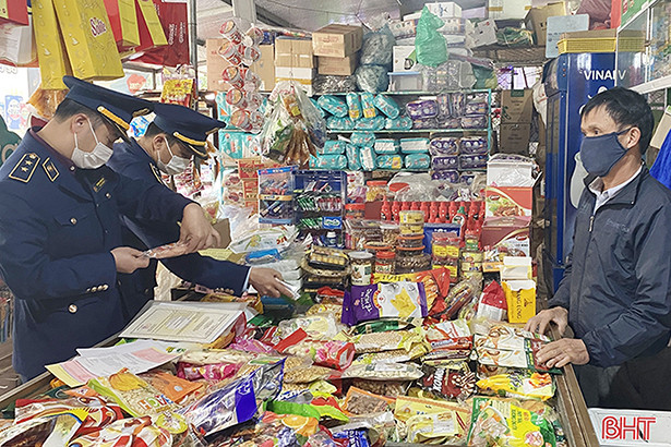 Quản lý thị trường Hà Tĩnh xử lý 201 vụ vi phạm hàng hóa