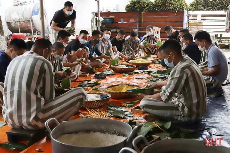 Tết đầy đủ, an toàn trong trại giam ở Hà Tĩnh