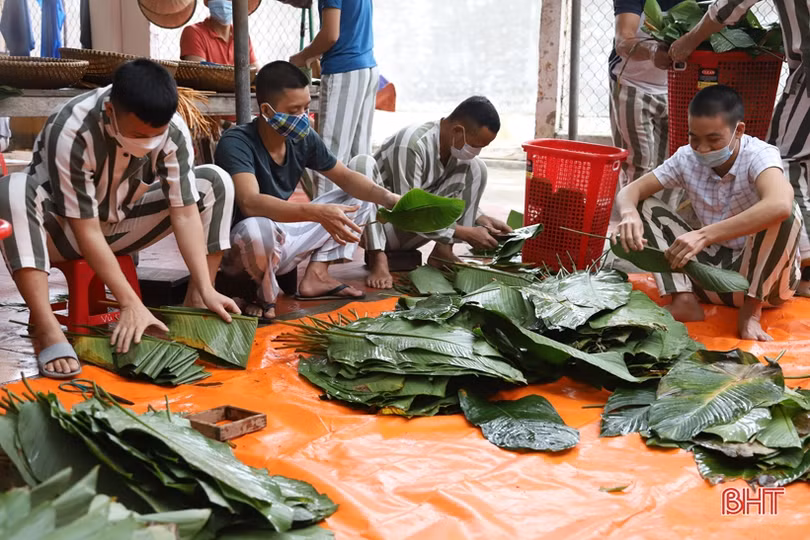 Tết đầy đủ, an toàn trong trại giam ở Hà Tĩnh