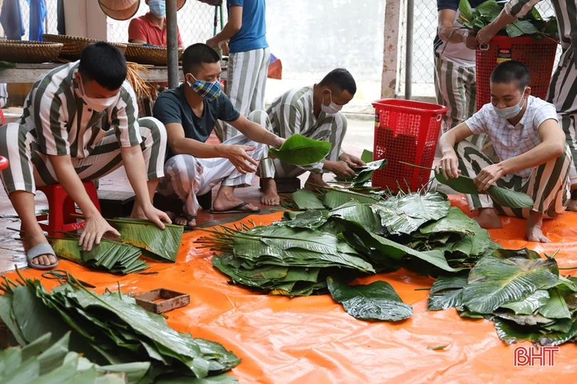 Tết đầy đủ, an toàn trong trại giam ở Hà Tĩnh