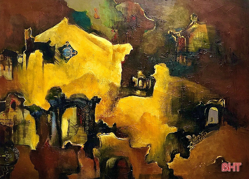 3 họa sỹ từ cố đô Huế mang “Sắc xuân” về với Hà Tĩnh