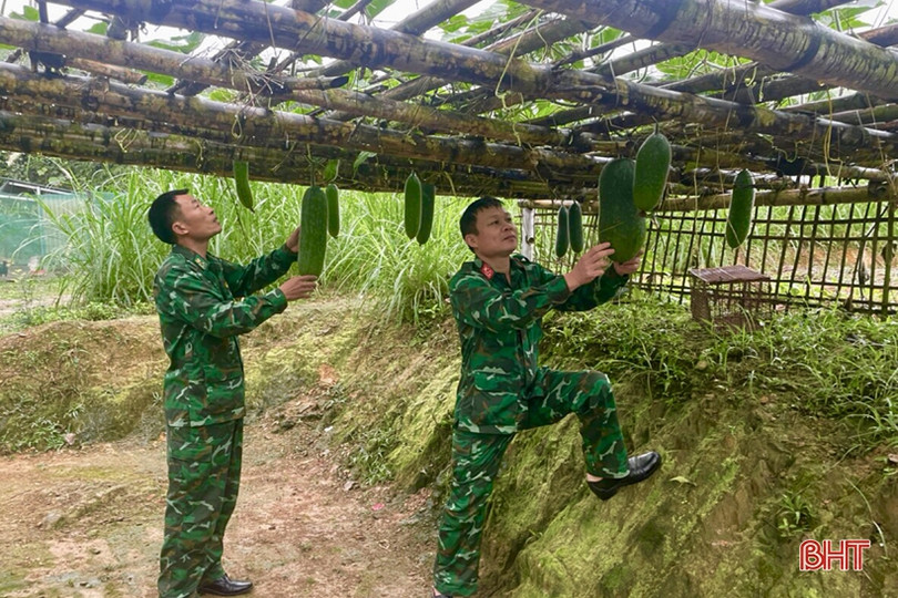 Tết ở Đồn Biên phòng Hương Quang