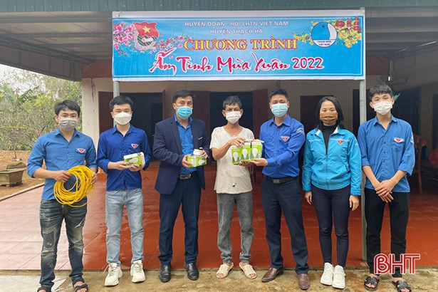 Tuổi trẻ Hà Tĩnh huy động 16.000 suất quà cho các hoàn cảnh khó khăn