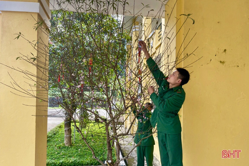 Tết ở Đồn Biên phòng Hương Quang