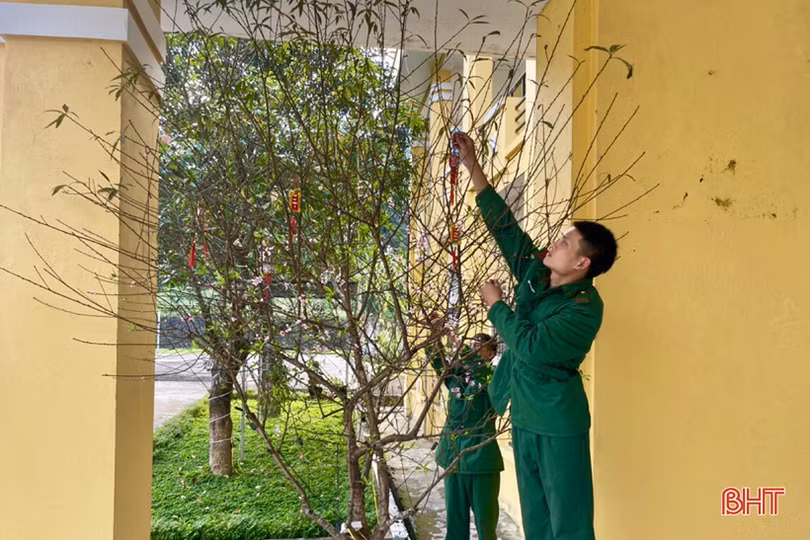 Tết ở Đồn Biên phòng Hương Quang