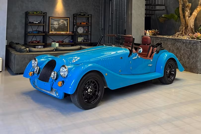 Xe Morgan Plus Four đầu tiên tại Việt Nam về tay ông Nguyễn Quốc Cường