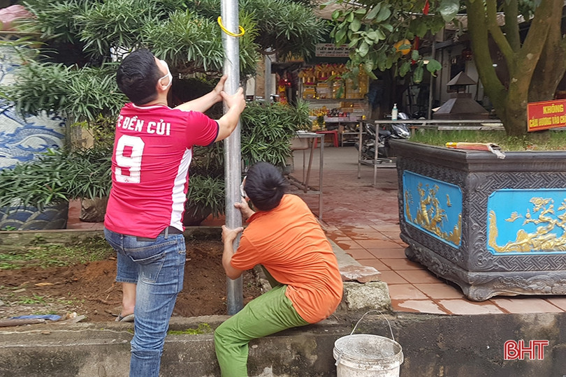 Các địa chỉ tâm linh ở Hà Tĩnh hoàn tất công tác chuẩn bị đón người dân dịp tết