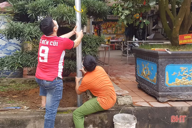 Các địa chỉ tâm linh ở Hà Tĩnh hoàn tất công tác chuẩn bị đón người dân dịp tết