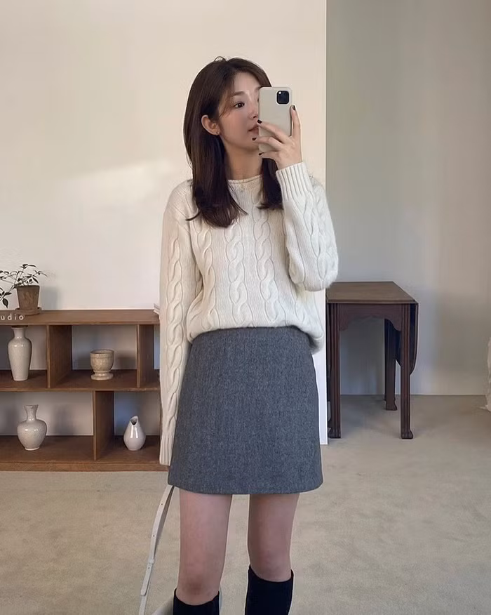 Sắm chân váy ngắn diện tết đừng bỏ qua 4 kiểu này