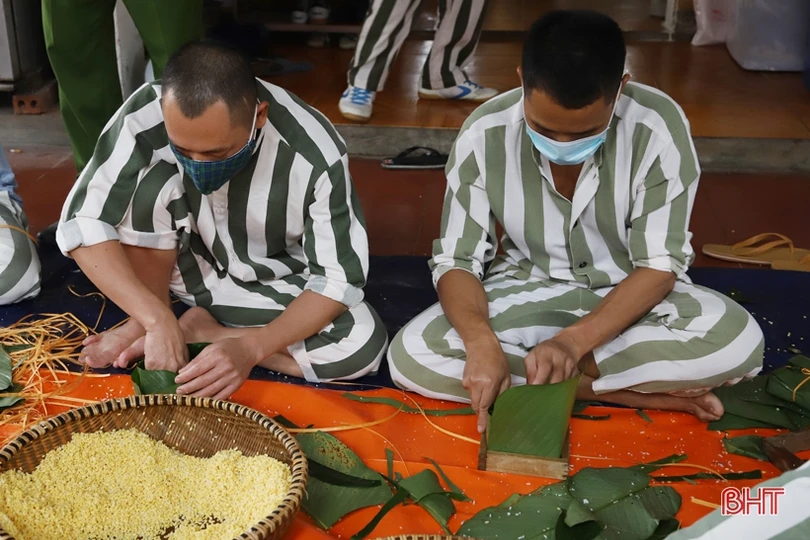 Tết đầy đủ, an toàn trong trại giam ở Hà Tĩnh