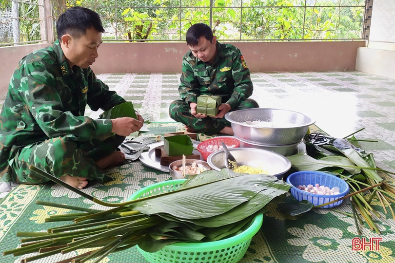 Tết ở Đồn Biên phòng Hương Quang