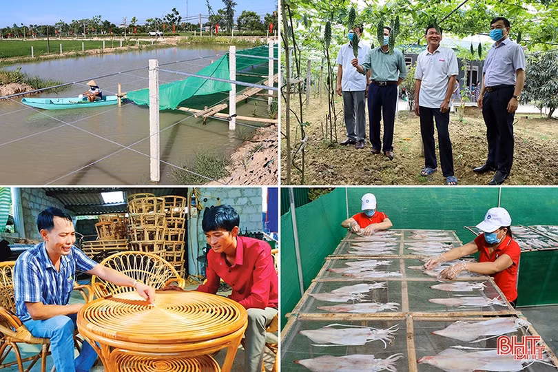 “Quả ngọt” huyện nông thôn mới trên quê hương Tổng Bí thư Hà Huy Tập