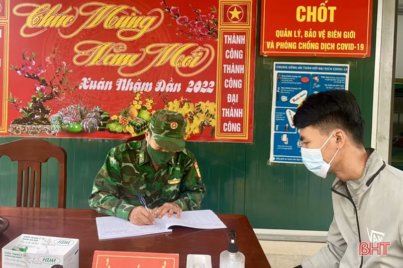 Tết ở Đồn Biên phòng Hương Quang