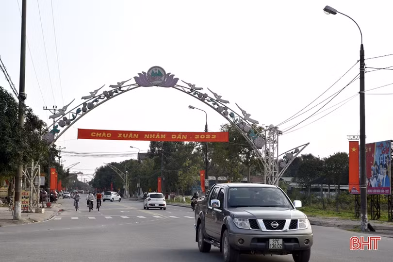 Sắc màu mừng Đảng, mừng xuân tại Thị xã Hồng Lĩnh