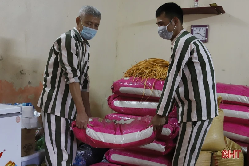 Tết đầy đủ, an toàn trong trại giam ở Hà Tĩnh