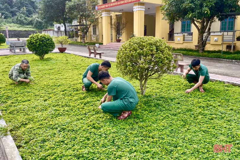 Tết ở Đồn Biên phòng Hương Quang