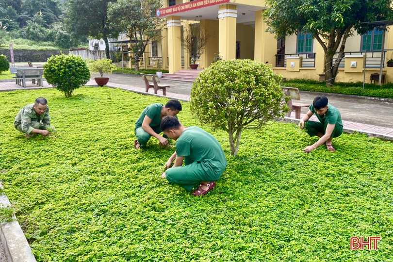 Tết ở Đồn Biên phòng Hương Quang